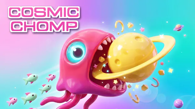 Cosmic Chomp gameplay art