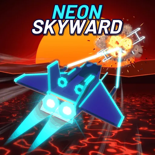 Neon Skyward: Plane Racer app icon