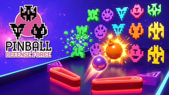 Pinball Defense Force gameplay art